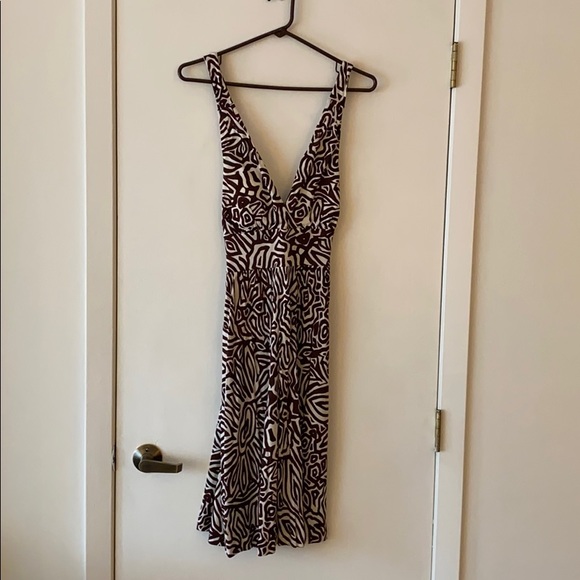 Banana Republic Dresses & Skirts - Brown/cream print Banana Republic dress